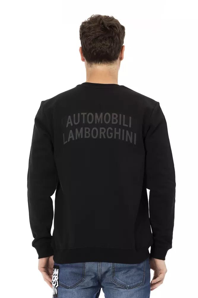 Automobili Lamborghini Elegant Shield Logo Crewneck Sweatshirt