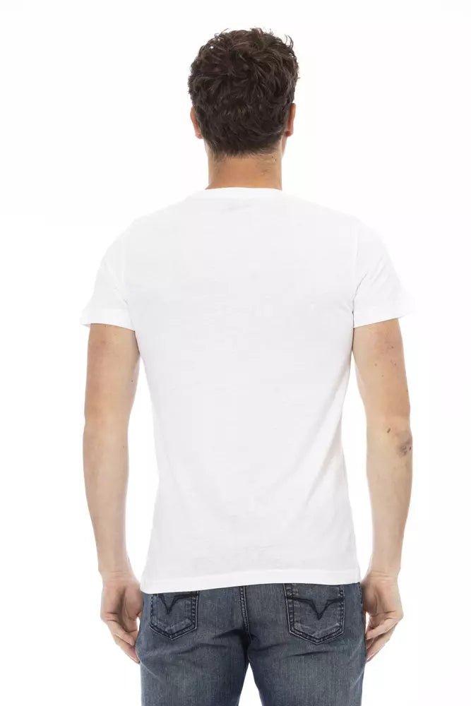 Trussardi Action Elegant Short Sleeve Round Neck T-Shirt