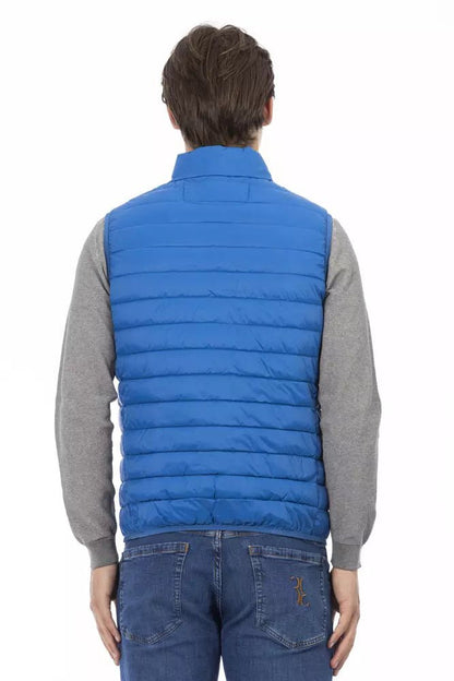 Ciesse Outdoor Sleeveless Blue Down Jacket with Metal Zip Detail