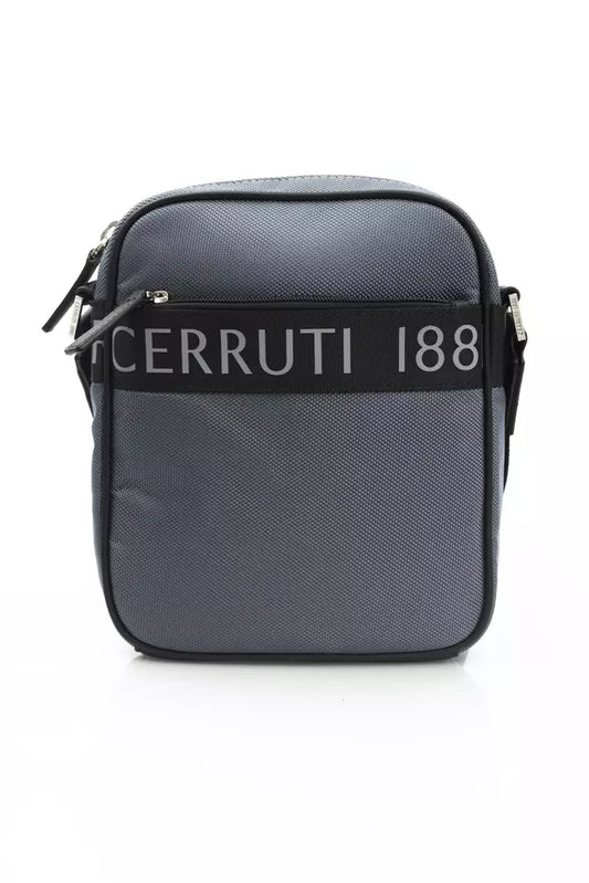 Cerruti 1881 Gray Nylon Messenger Bag