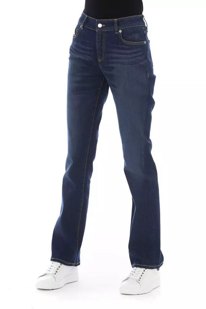 Baldinini Trend Chic Tricolor Pocket Jeans
