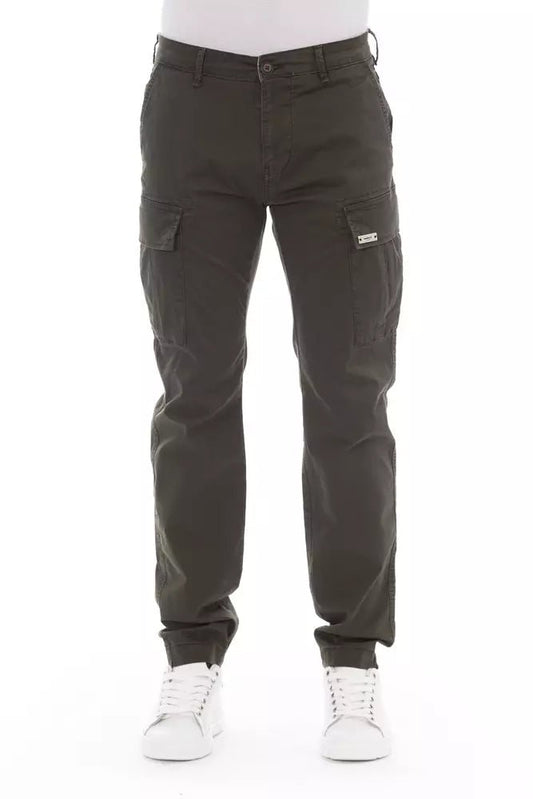 Baldinini Trend Chic Army Cargo Trousers for Men