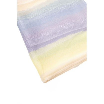 Trussardi Elegant Multicolor Silk Scarf