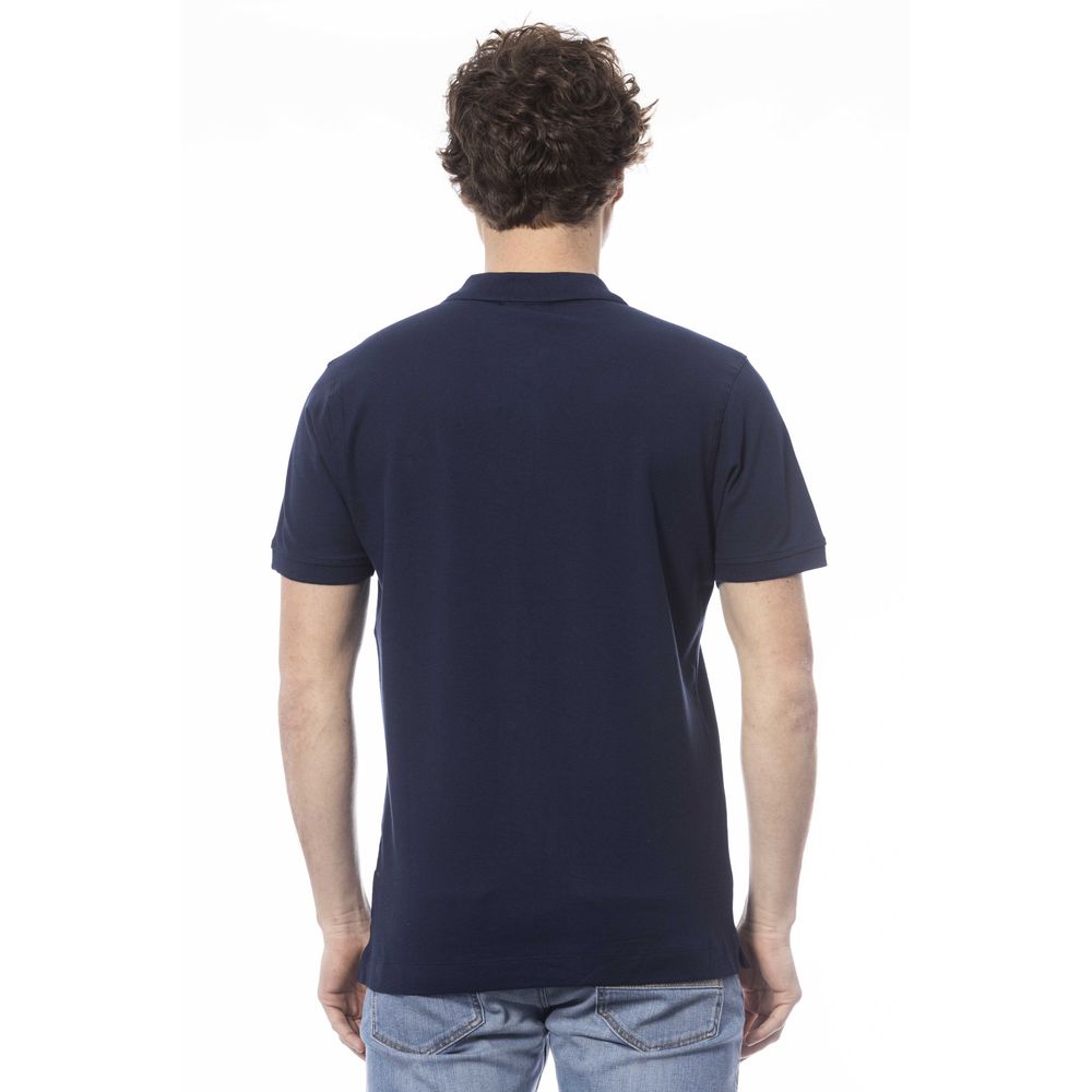 Invicta Elegant Blue Short Sleeve Polo Shirt
