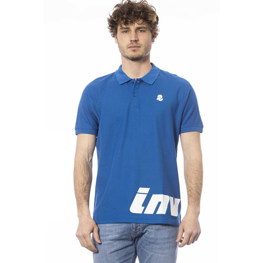 Invicta Elegant Short Sleeve Blue Polo Shirt