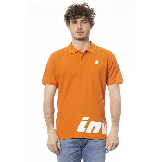 Invicta Elegant Orange Short Sleeve Polo for Men