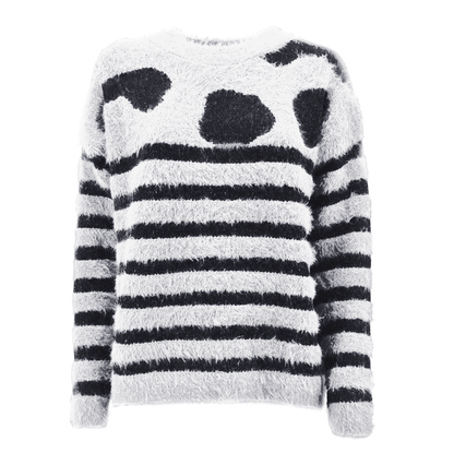 Imperfect White Polyamide Sweater