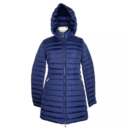 Add Blue Nylon Jackets & Coat Coats & Jackets Addis Innovation
