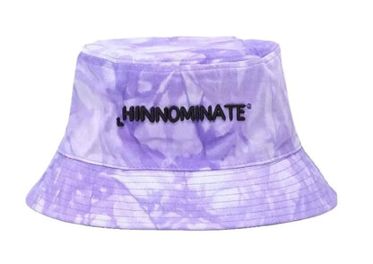 Hinnominate Elegant Purple Logo Cotton Hat