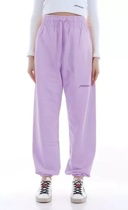 Hinnominate Purple Cotton Jeans & Pant