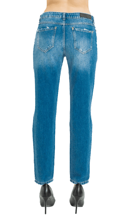 Imperfect Chic Imperfect Jeans with Unique Detailing