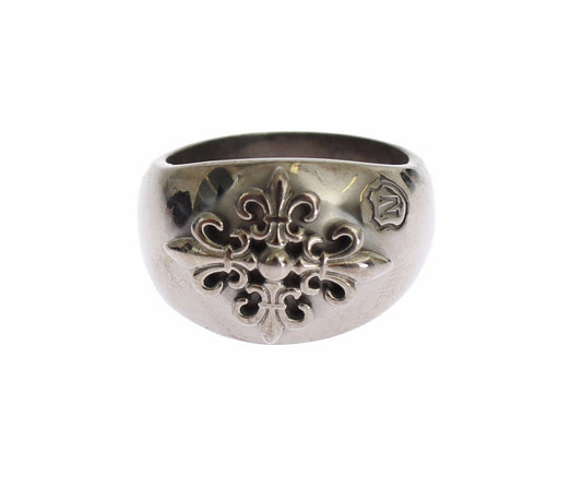 Nialaya Silver 925 Sterling Authentic  Crest Ring