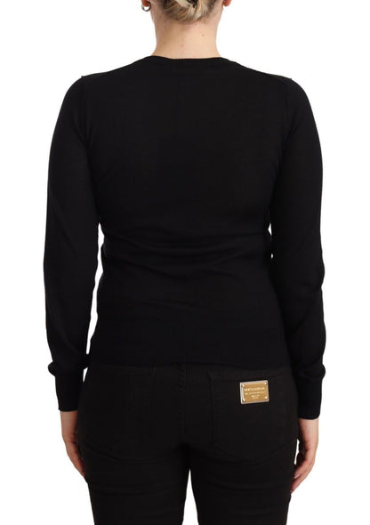 Dolce & Gabbana Elegant Black Turtleneck Sweater
