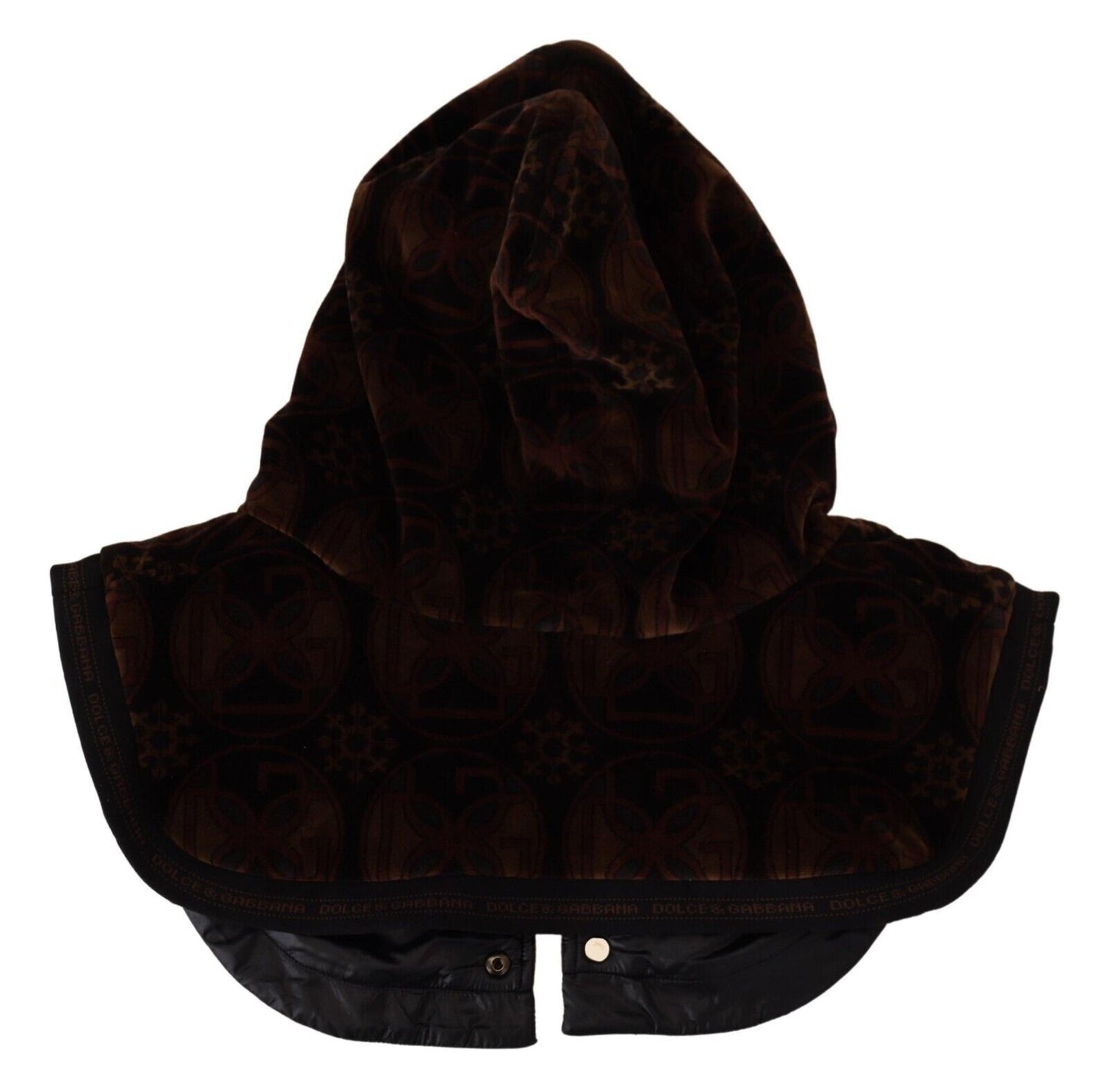 Dolce & Gabbana Elegant Velvet Whole Head Wrap Hat