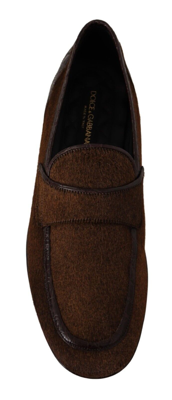 Dolce & Gabbana Exquisite Exotic Leather Loafers