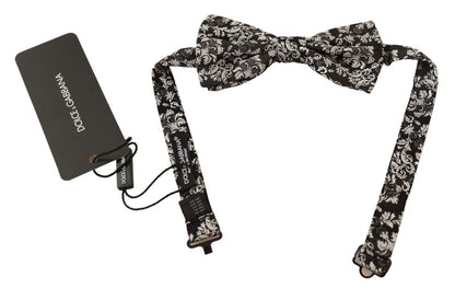 Dolce & Gabbana Multicolor Floral Adjustable Neck Papillon Bow Tie (Copy)