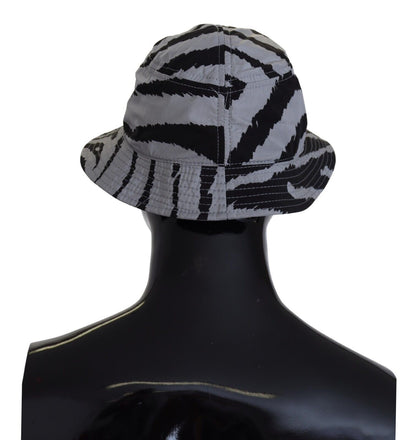 Dolce & Gabbana Multicolor Zebra DG Logo Bucket Hat