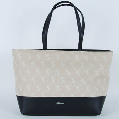 Blumarine Elegant Black Diane Shopping Bag