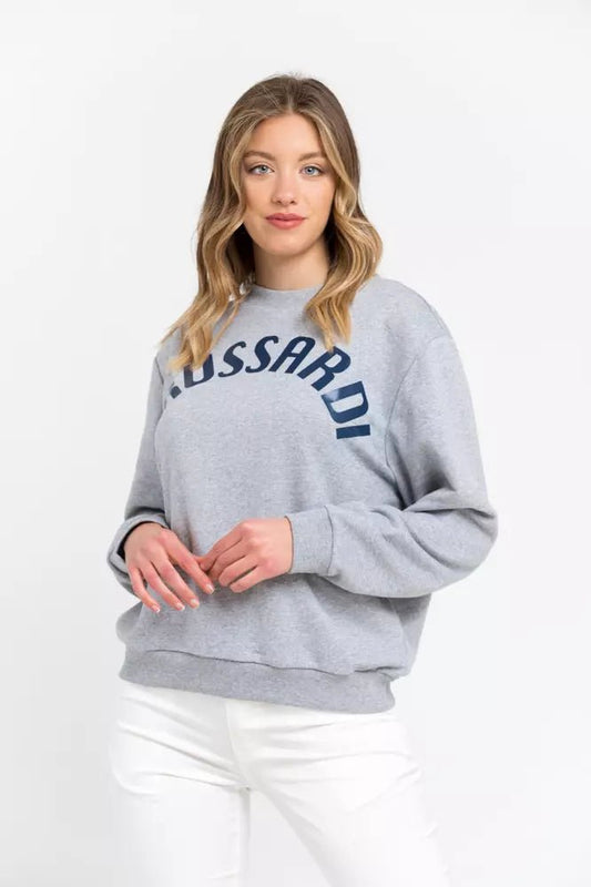 Trussardi Elevated Casual Chic Oversized Sweatshirt