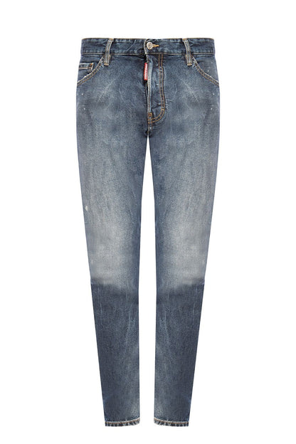 Dsquared² Sleek Navy Distressed Cool Guy Jeans