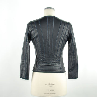 Emilio Romanelli Sapphire Slim Leather Jacket