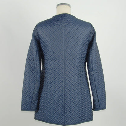 Emilio Romanelli Blue Polyester Jackets & Coat